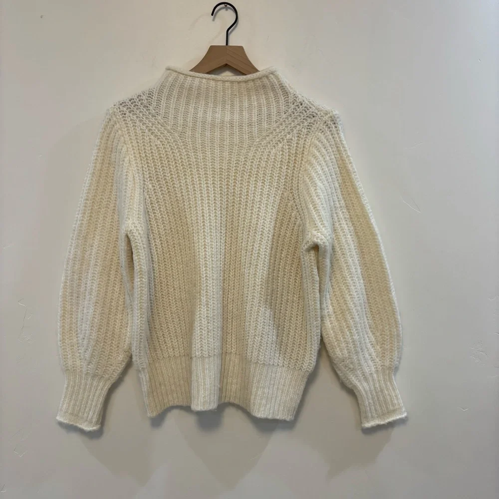 MADEWELL Loretto Mockneck Pullover Sweater